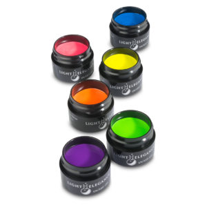 Kit de pinturas de gel para arte colores neón «Neon LE Gel Paint» | Light Elegance