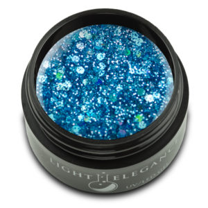 Glacier Blue Glitter Gel UV/LED